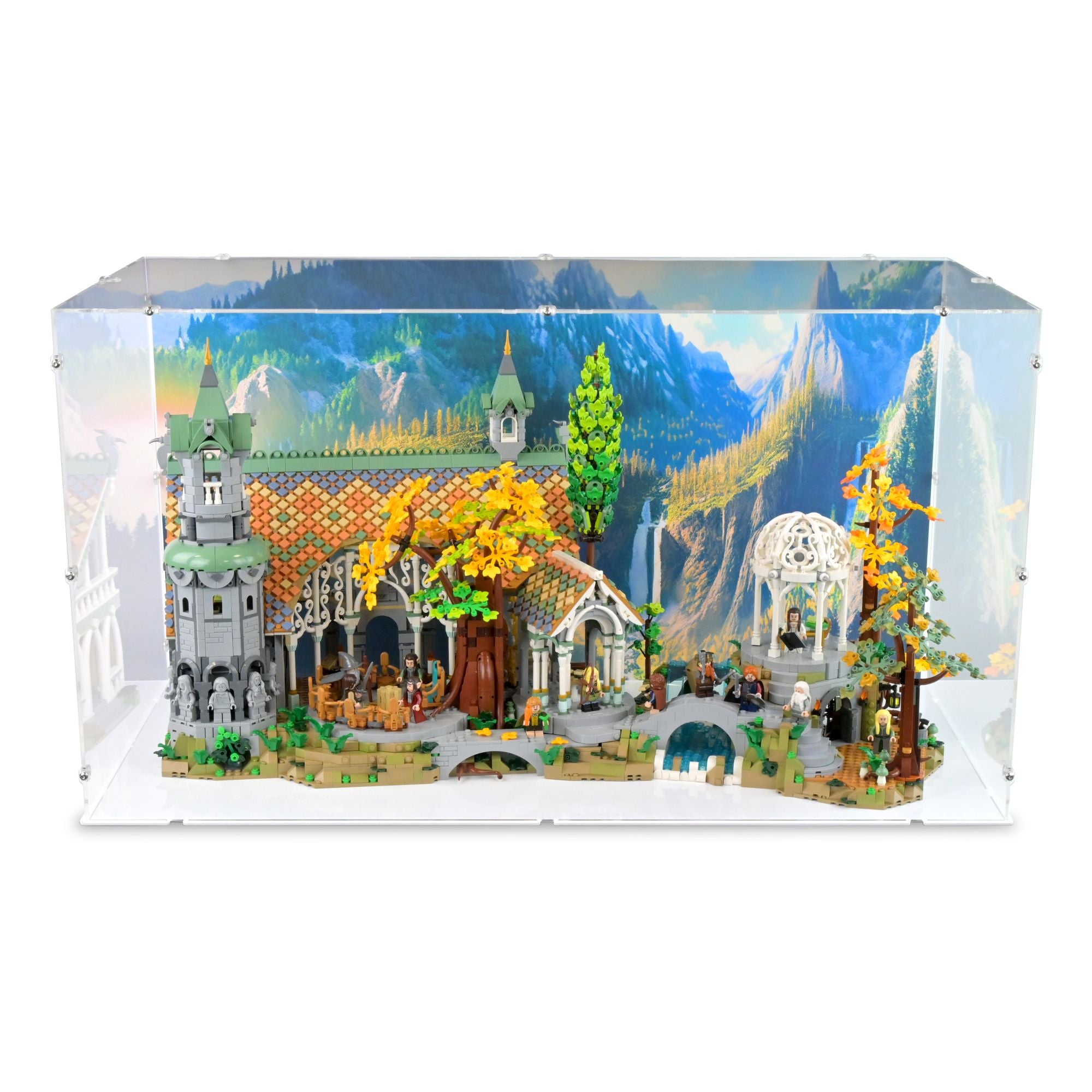 Acrylic Display Case for LEGO LOTR Rivendell | iDisplayit USA ...