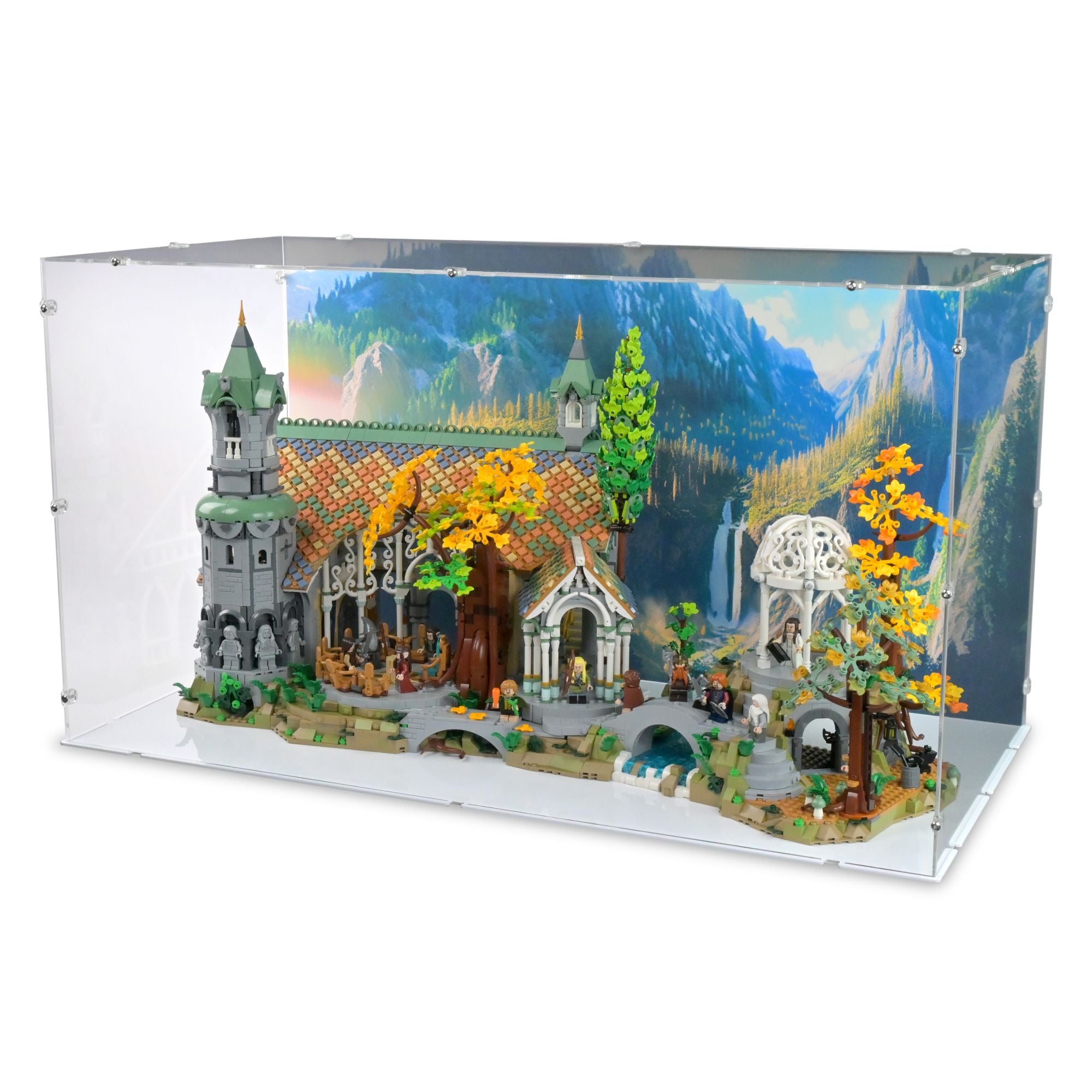 Acrylic Display Case for LEGO LOTR Rivendell | iDisplayit USA ...