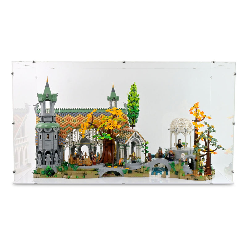Lord of the Rings Rivendell Display Case for LEGO 10316