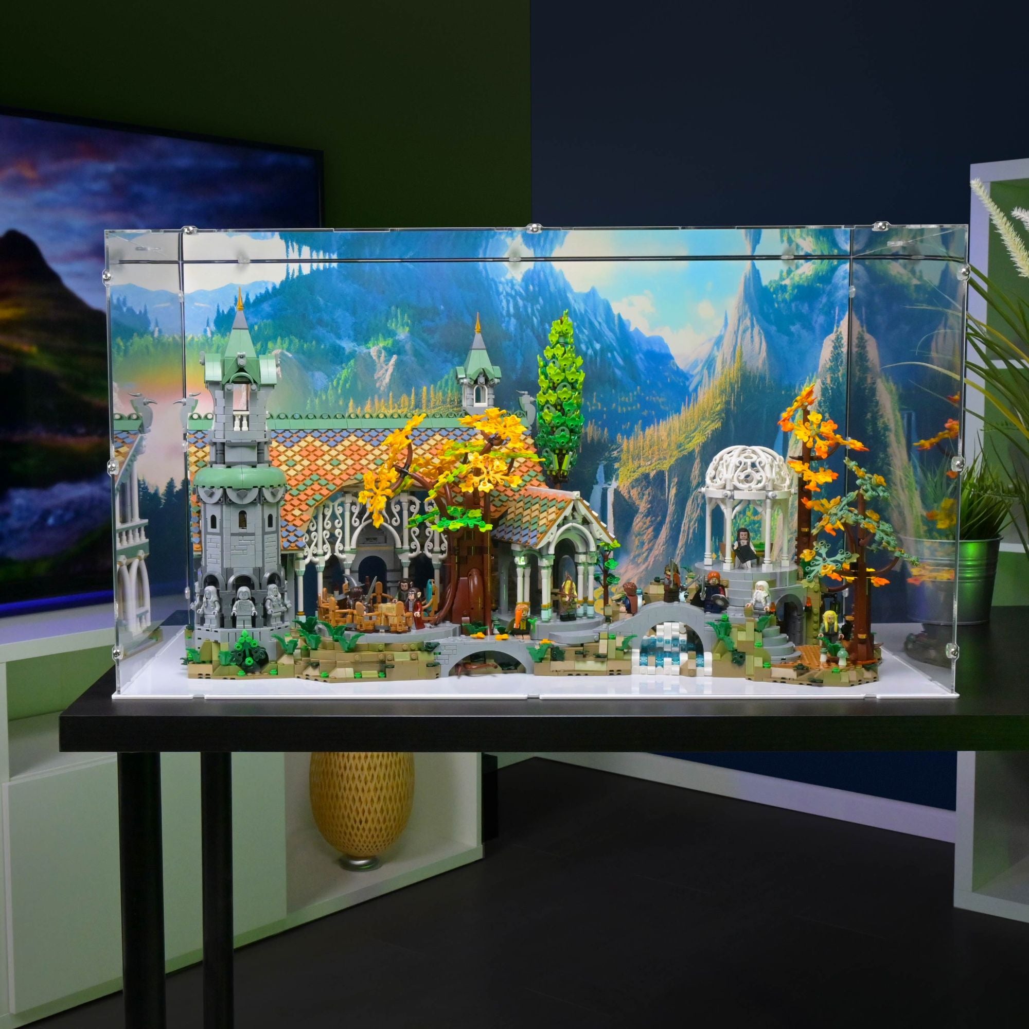 Acrylic Display Case for LEGO LOTR Rivendell | iDisplayit USA ...