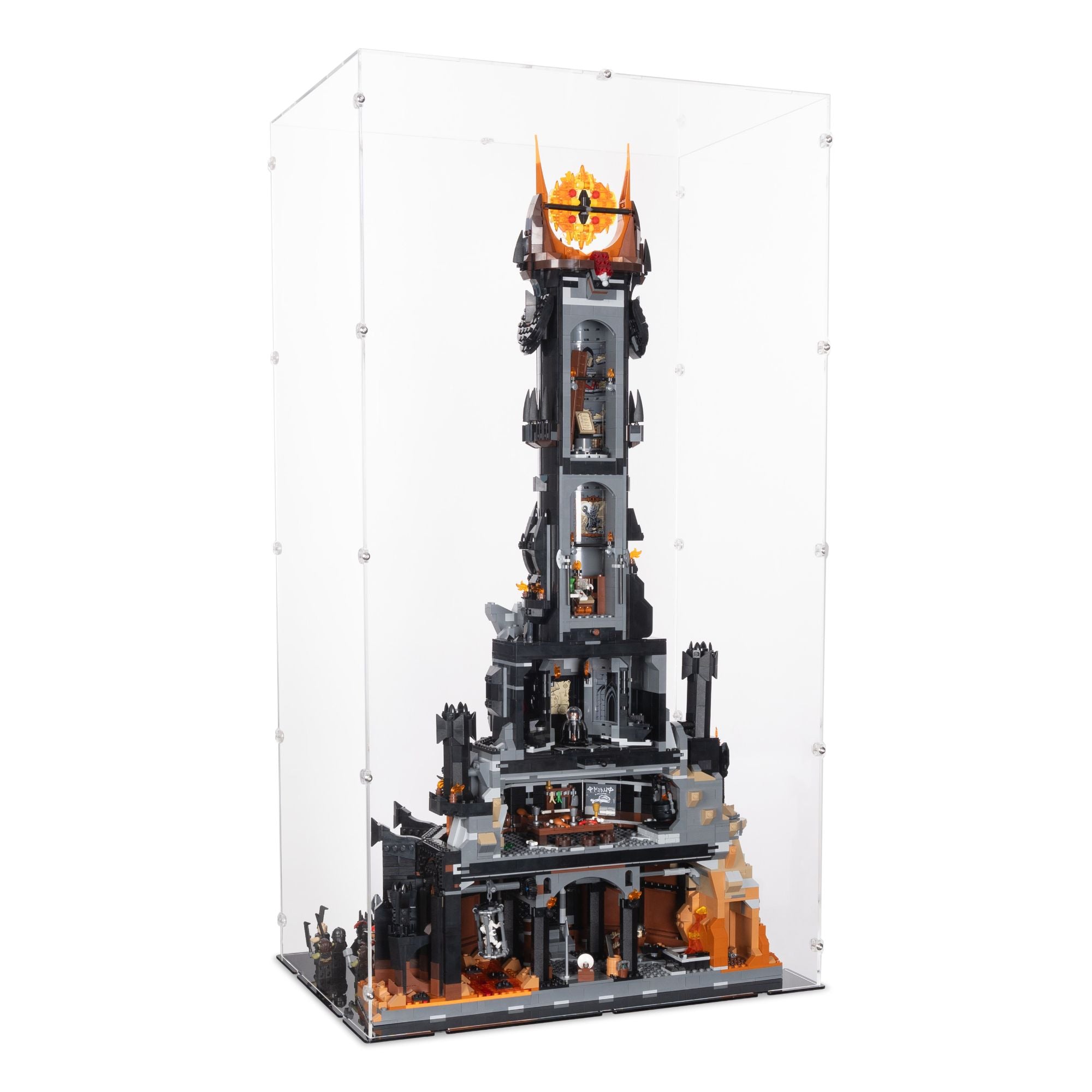 Acrylic Display Case for LEGO LOTR Barad-dur | iDisplayit USA
