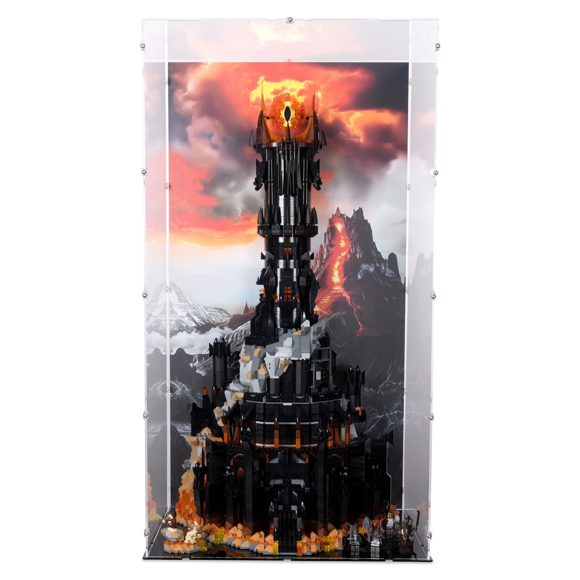 Acrylic Display Case for LEGO LOTR Barad-dur | iDisplayit USA