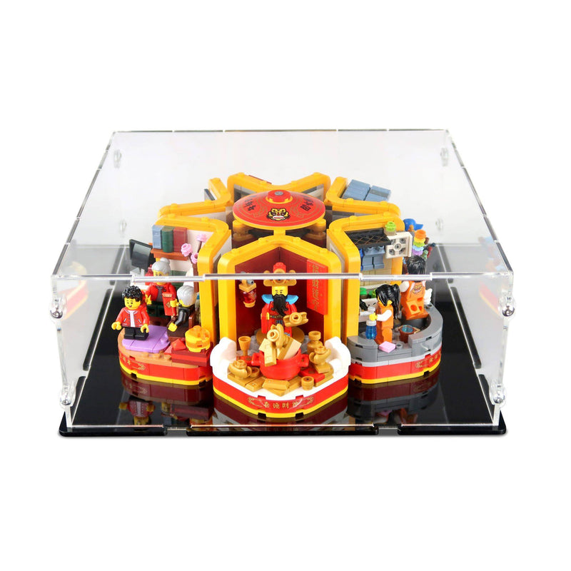 Lunar New Year Traditions Display Case for LEGO 80108