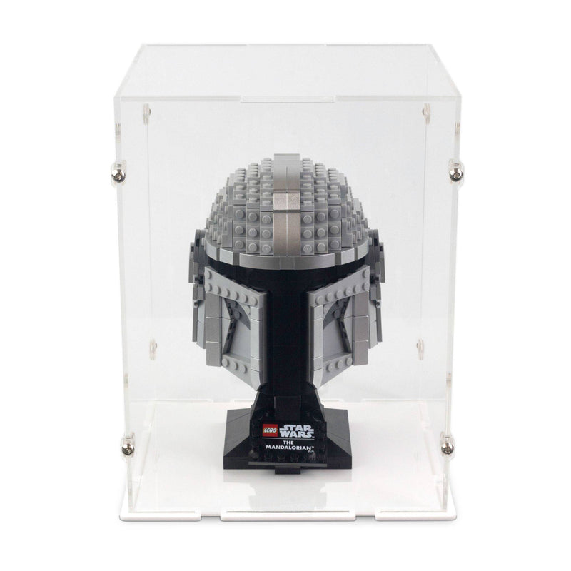 The Mandalorian Helmet Display Case for LEGO 75328