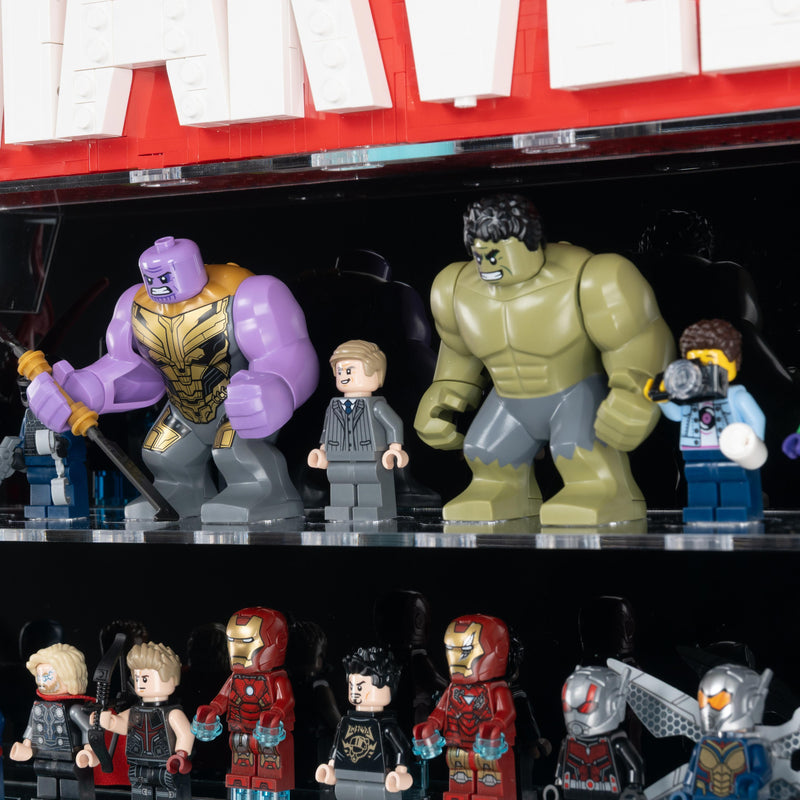 Marvel LEGO Minifigures Wall Display Case