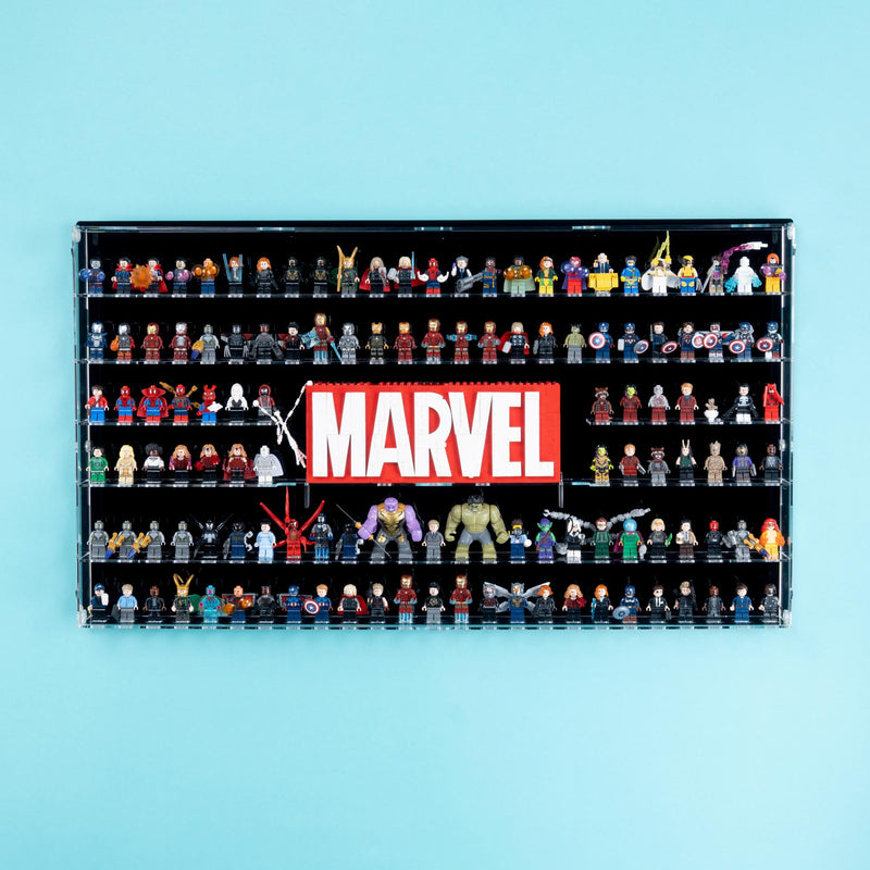 Marvel LEGO Minifigures Wall Display Case
