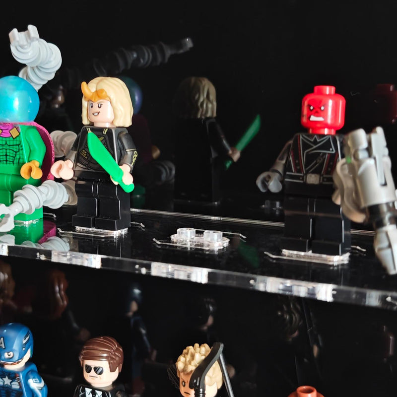 Marvel LEGO Minifigures Wall Display Case