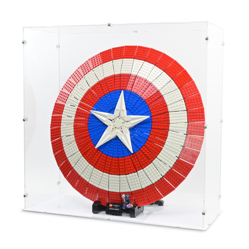 Captain America's Shield Display Case for LEGO 76262
