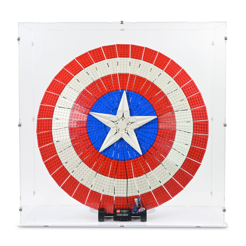 Captain America's Shield Display Case for LEGO 76262