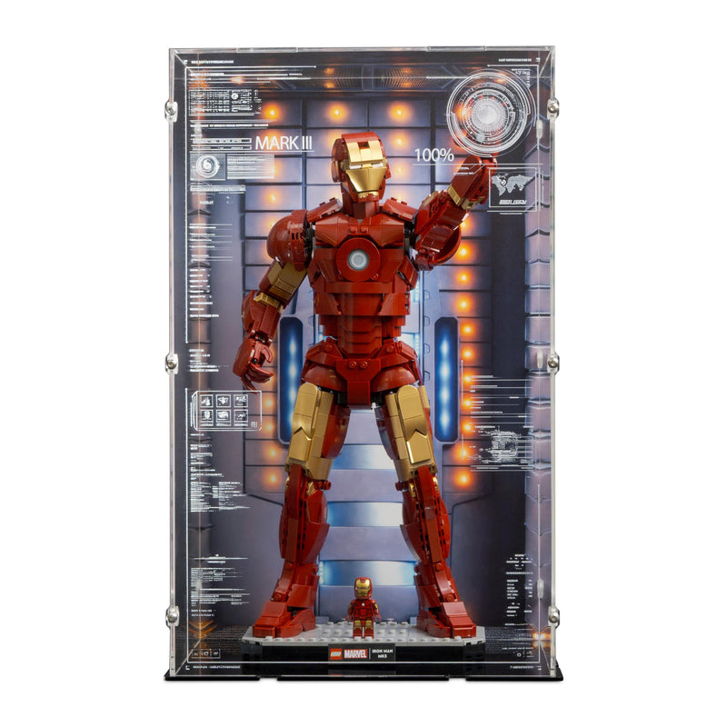 Iron Man Mark 3 Collectors' Edition Display Case for LEGO 76344