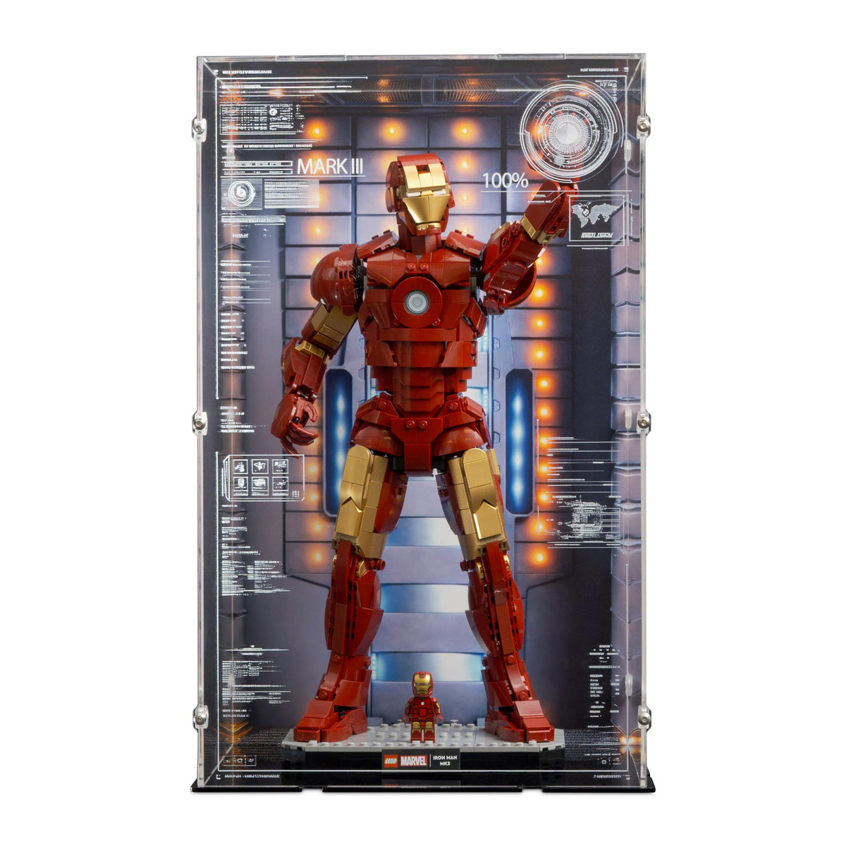 LEGO Iron Man Mark 3 Collectors' Edition Display Case | iDisplayit