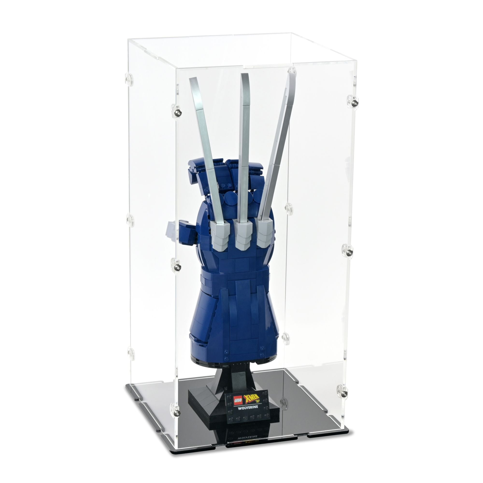 Acrylic Display Case for LEGO Wolverine Claw | iDisplayit USA