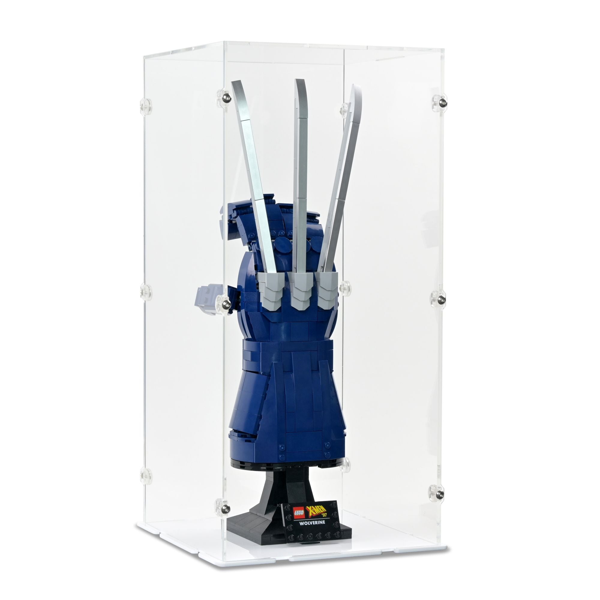 美品 HOW APplus Acrylic Display Case for LEGO Wolverine Claw | iDisplayit USA
