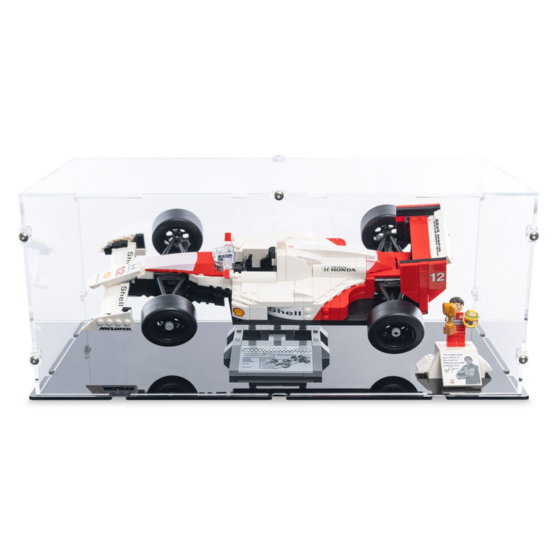 McLaren MP4/4 & Ayrton Senna Display Case for LEGO 10330