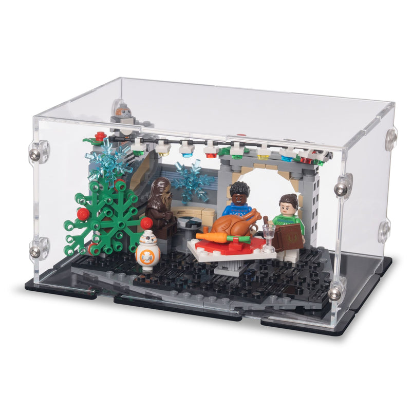 Millennium Falcon Holiday Diorama Display Case for LEGO 40658