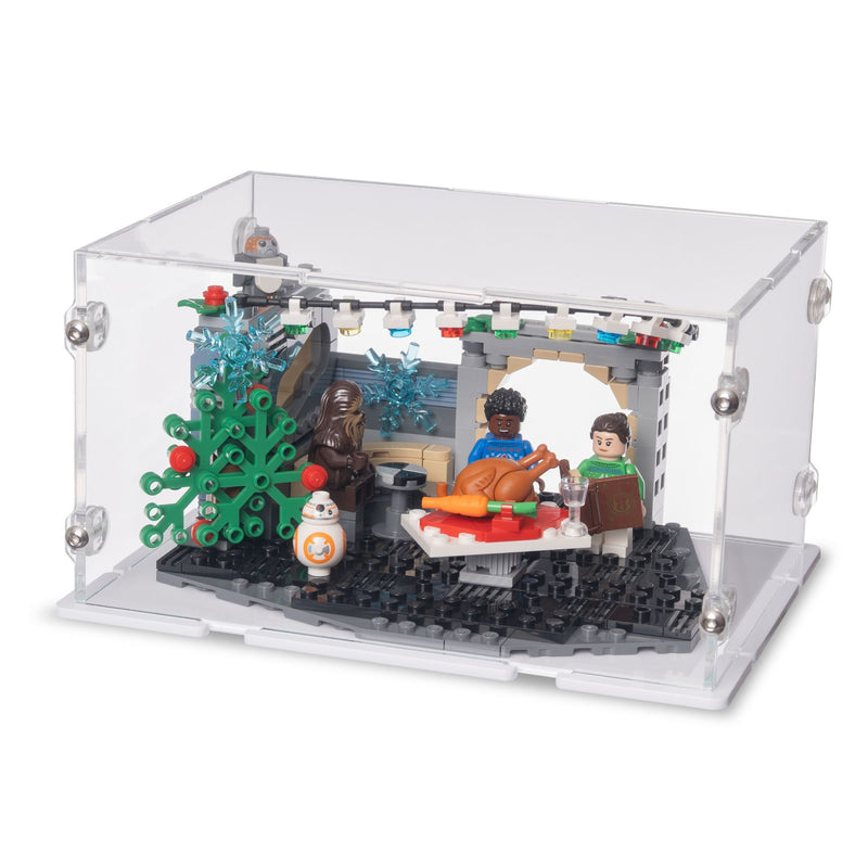 Millennium Falcon Holiday Diorama Display Case for LEGO 40658