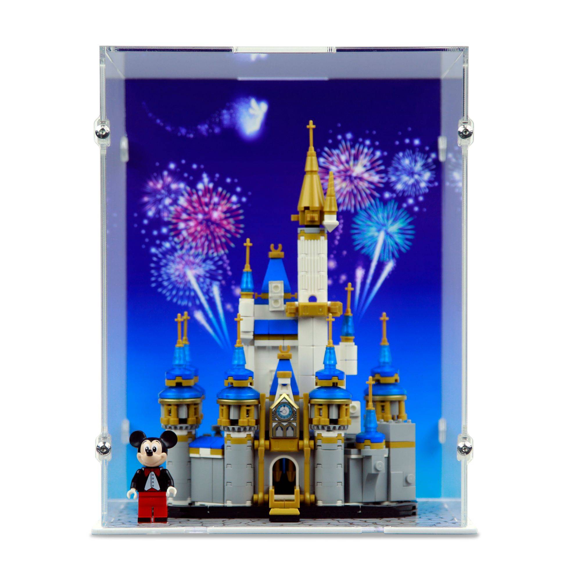 Acrylic Display Case for LEGO Mini Disney Castle | iDisplayit USA