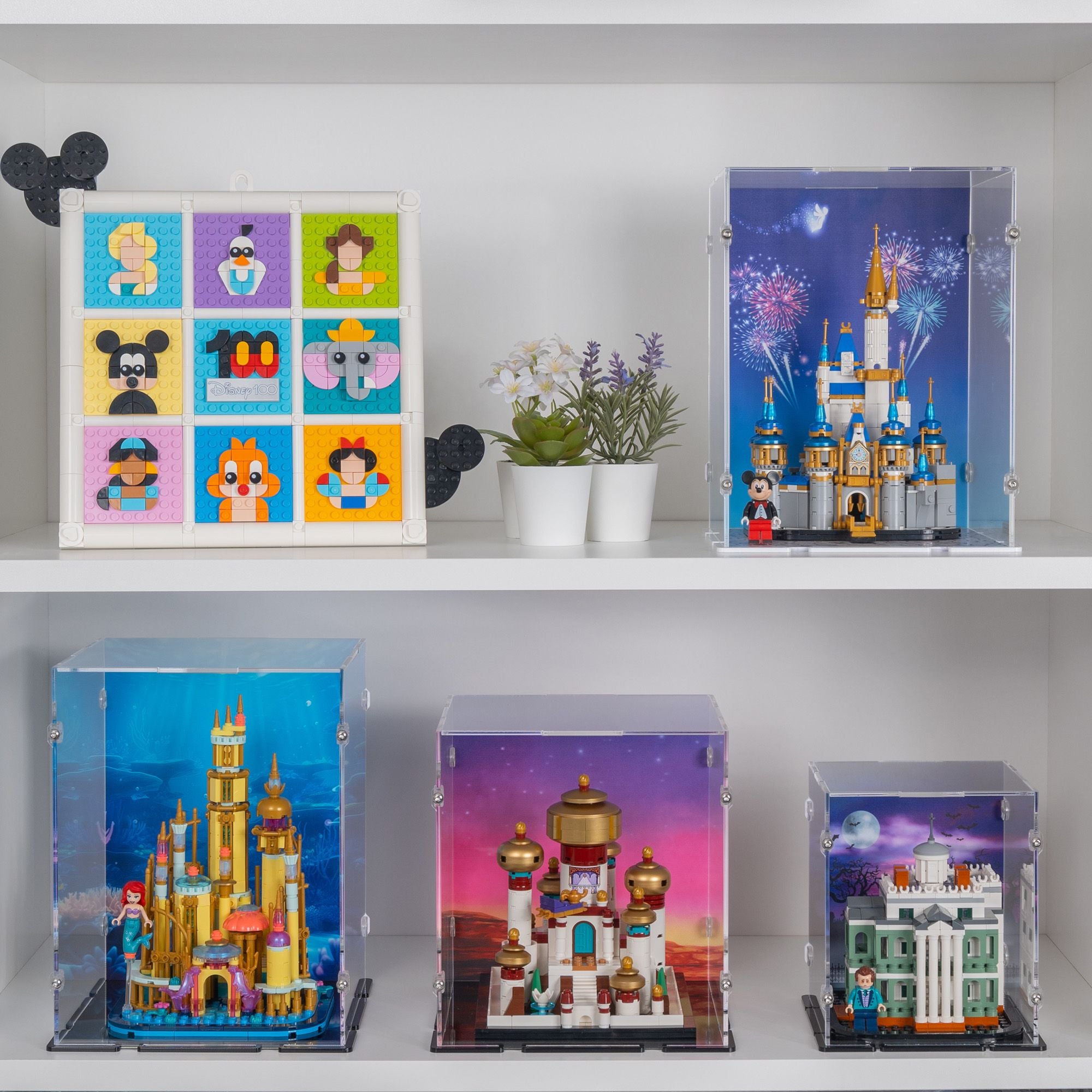 Display Case for LEGO Mini Disney Haunted Mansion | iDisplayit USA