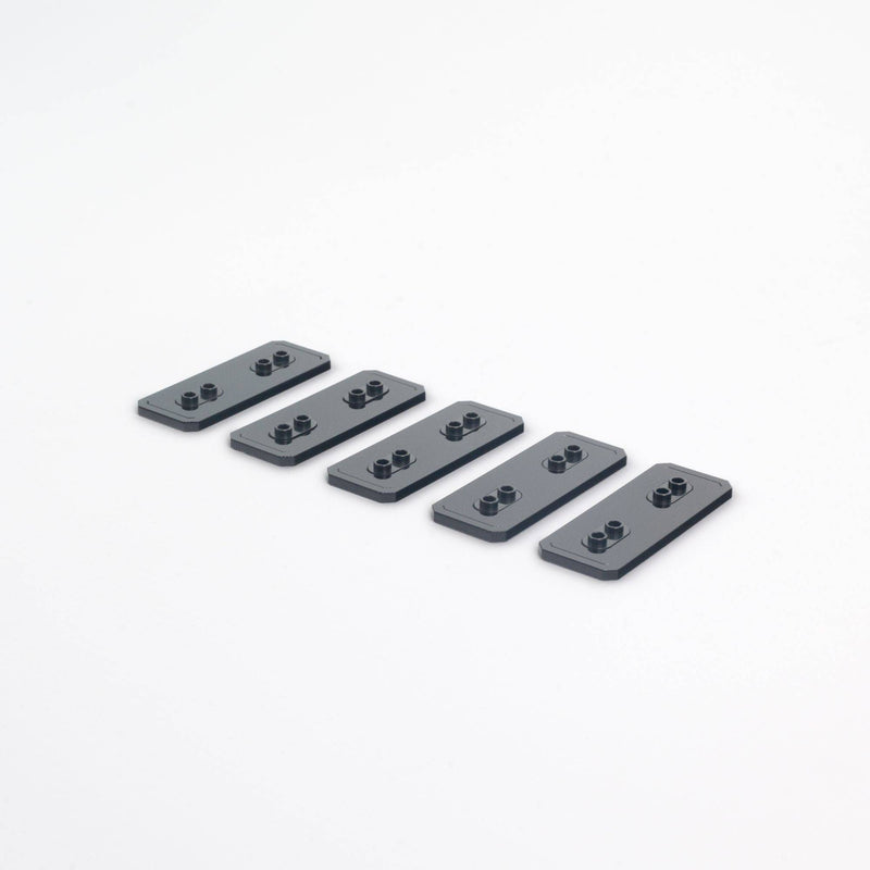 Display Plate for 2 LEGO Minifigures (Pack of 5)