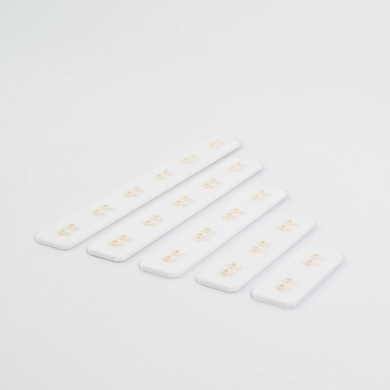 Mixed Bundle of 5 Acrylic Display Plates for LEGO Minifigures