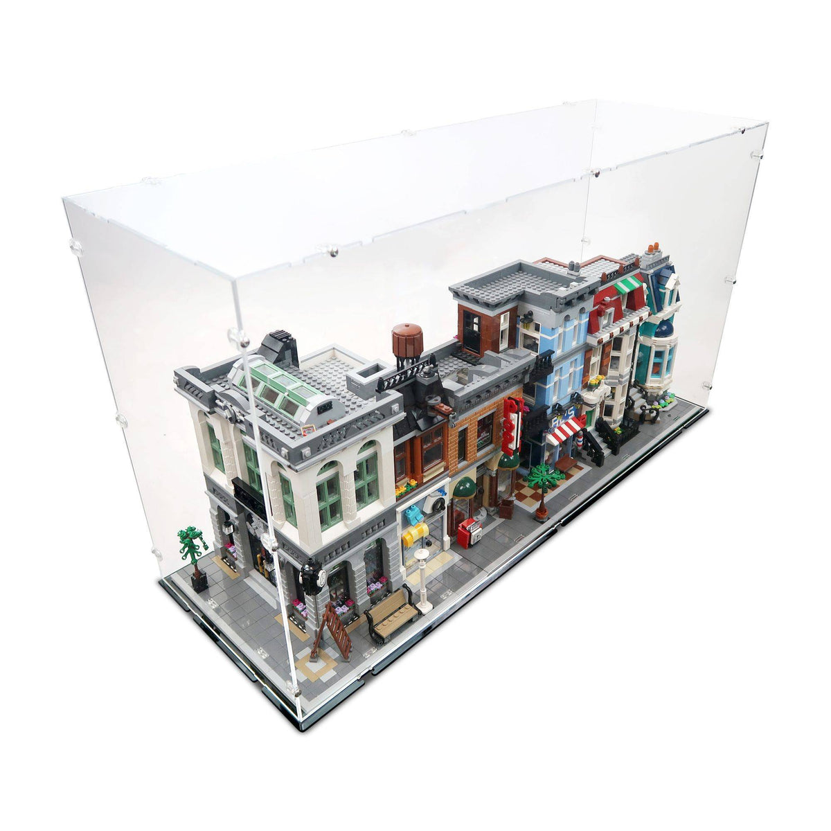 Acrylic Display Case for LEGO x3 Modular Buildings H43 | iDisplayit US ...