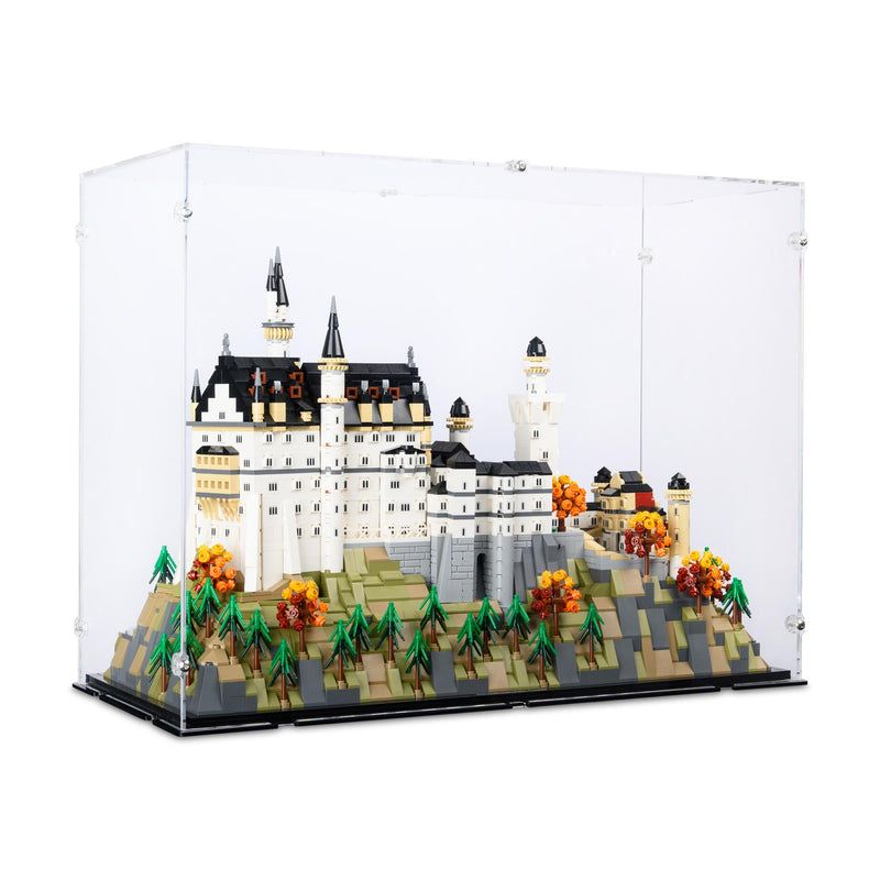 Neuschwanstein Castle Display Case for LEGO 21063