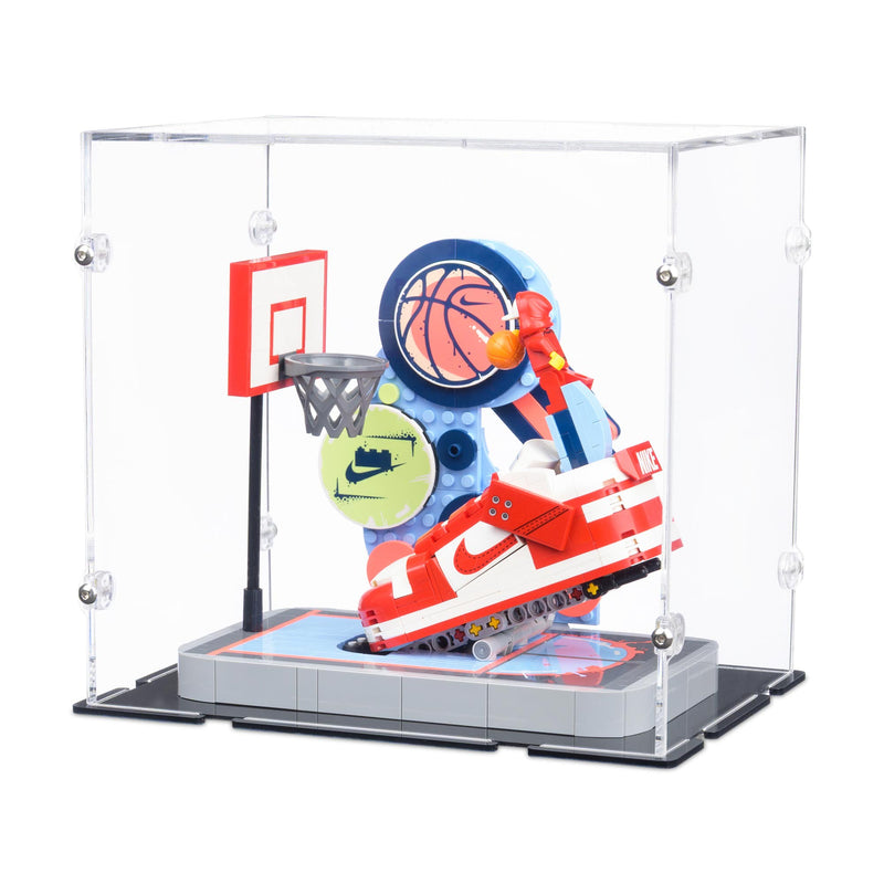 Nike Dunk Trickshot Display Case for LEGO 43021
