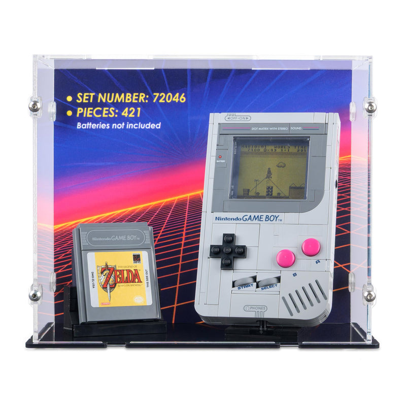 Nintendo Game Boy Display Case for LEGO 72046