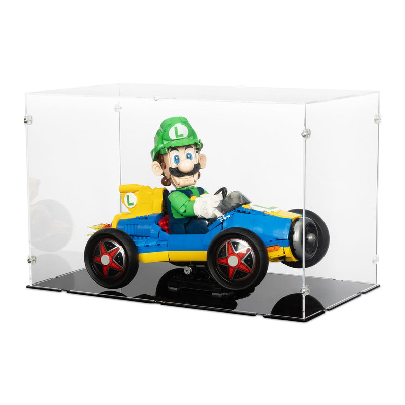 Mario Kart Luigi & Mach 8 Display Case for LEGO 72050