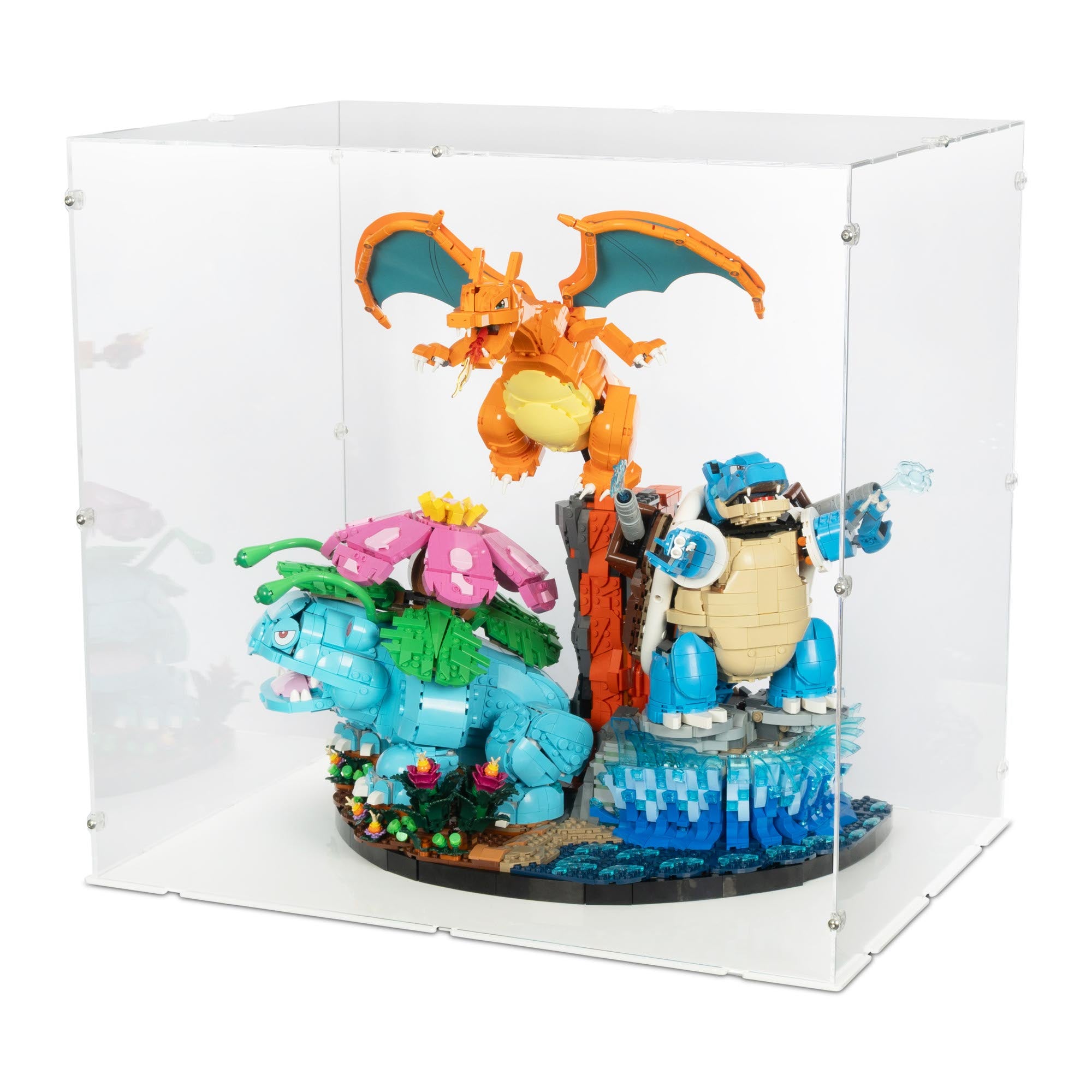 LEGO Pokemon Venusaur, Charizard, Blastoise Display Box