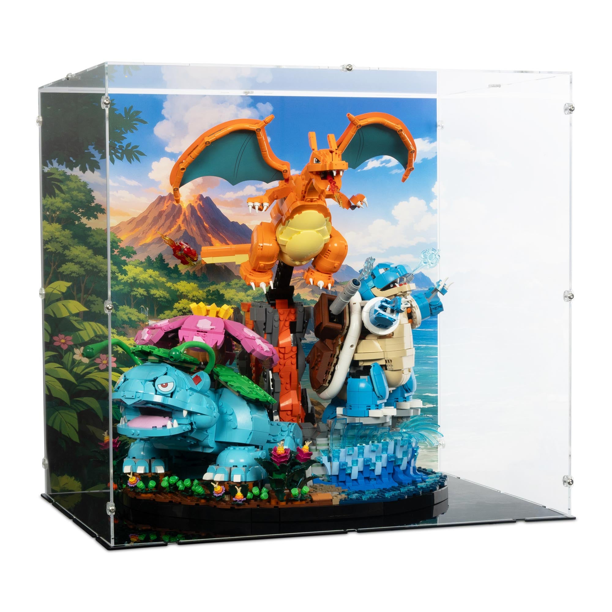 LEGO Pokemon Venusaur, Charizard, Blastoise Display Box