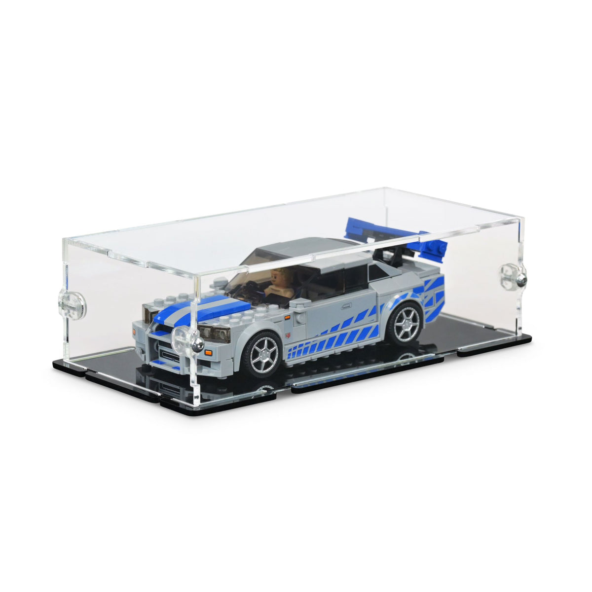 Acrylic Display Case for LEGO Nissan Skyline GT-R, R34