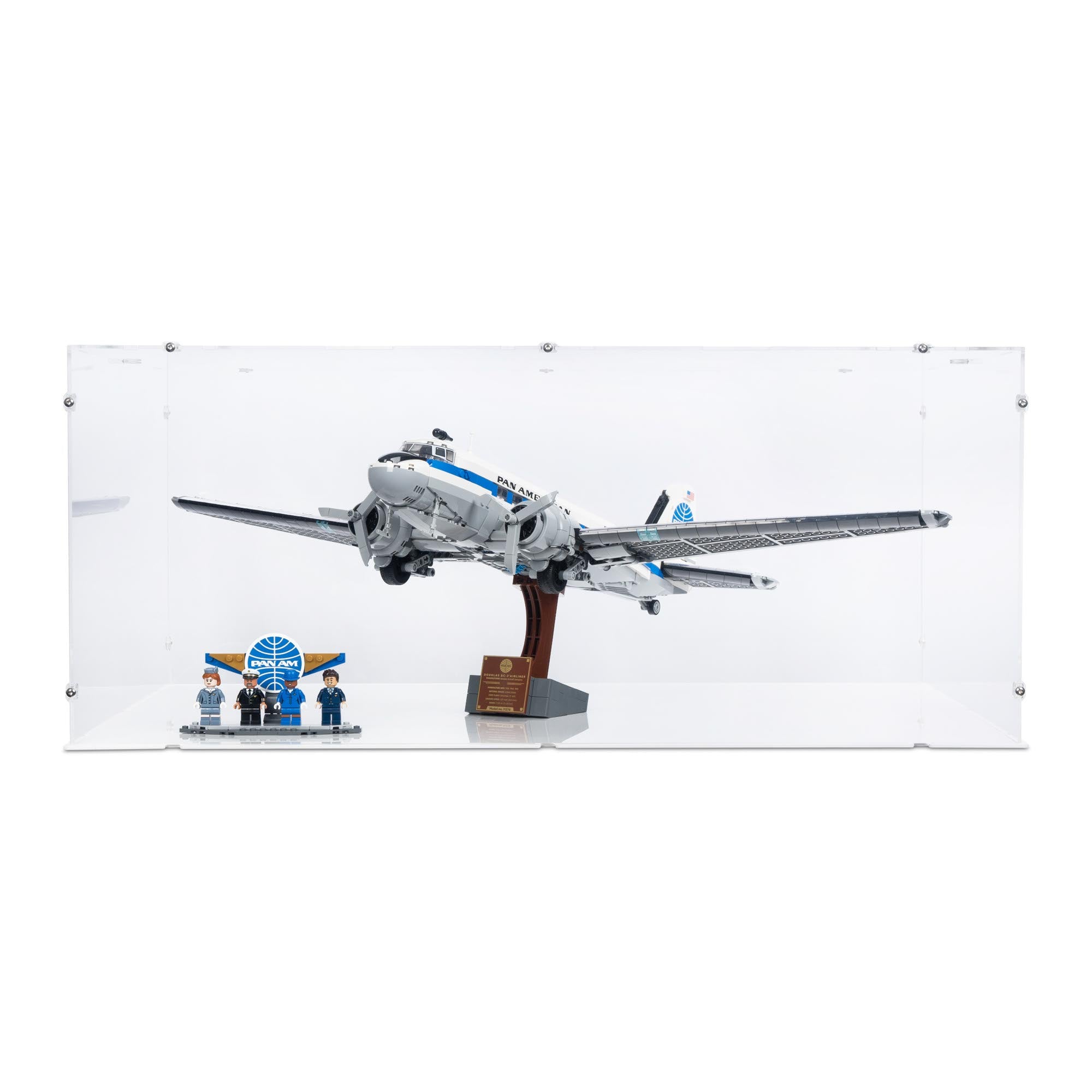 LEGO 11378 Douglas DC-3 PAN AM Airliner Display Case | iDisplayit