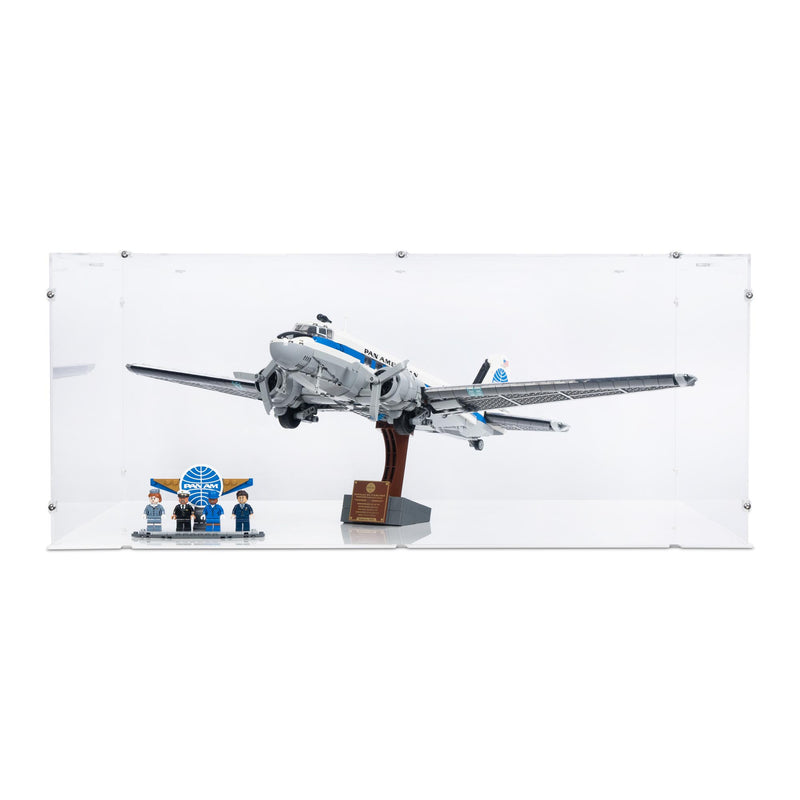 Douglas DC-3 PAN AM Airliner Display Case for LEGO 11378