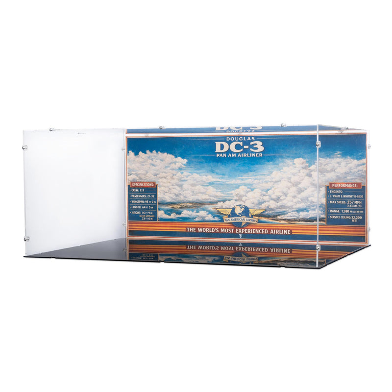 Douglas DC-3 PAN AM Airliner Display Case for LEGO 11378