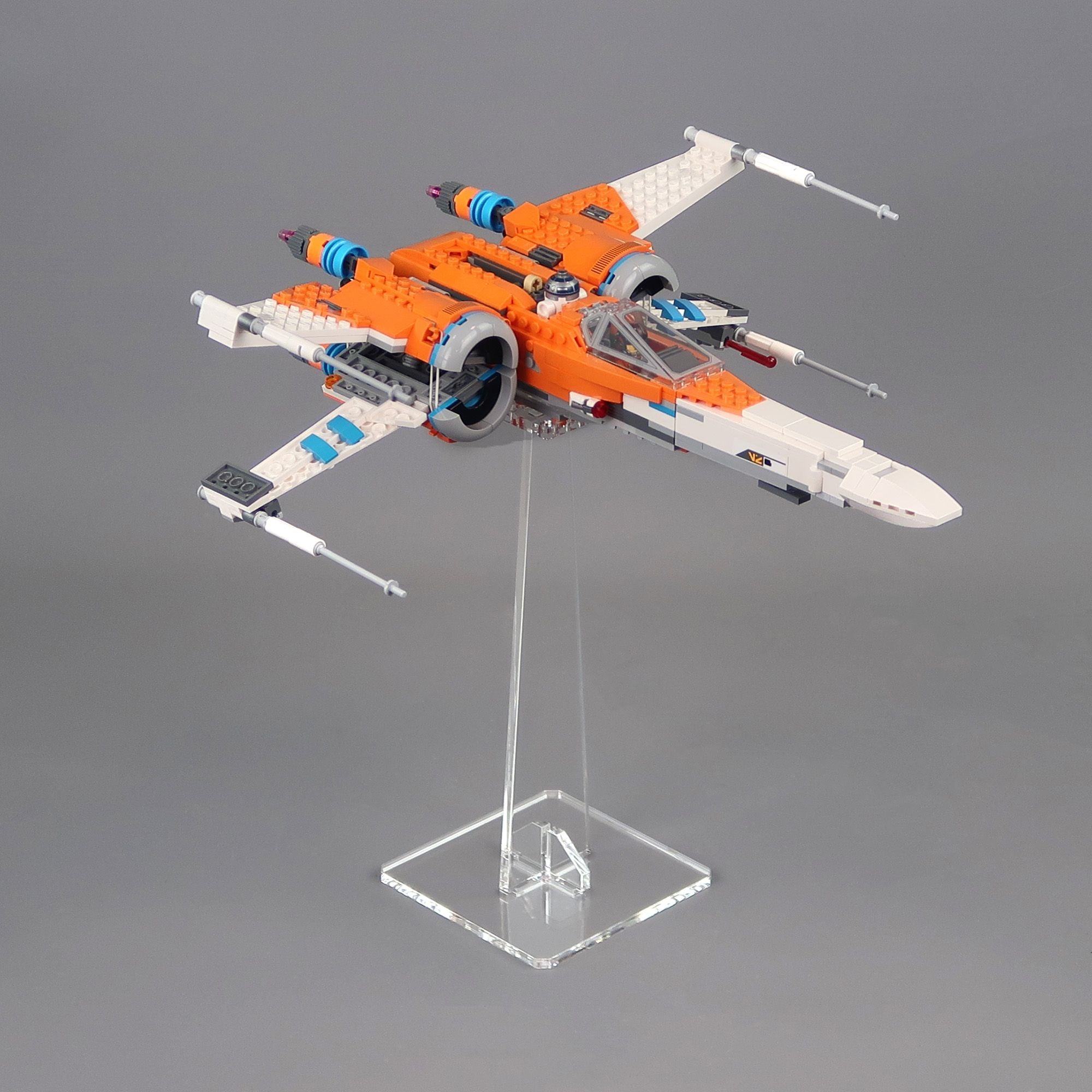 Acrylic 24cm Display Stand for LEGO Sets | iDisplayit USA