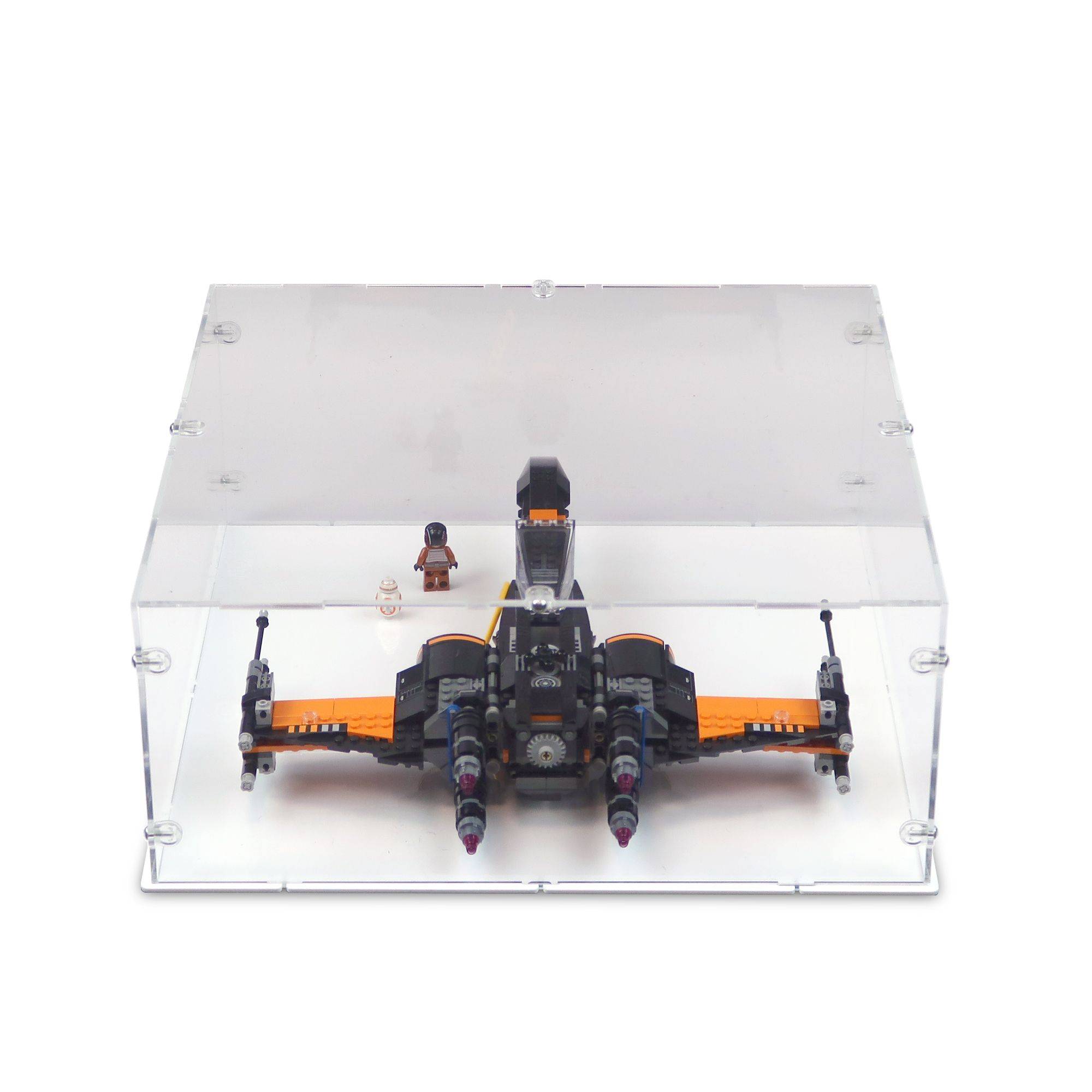 ポカリ Acrylic Display Case for LEGO Poe's X-Wing Fighter | iDisplayit
