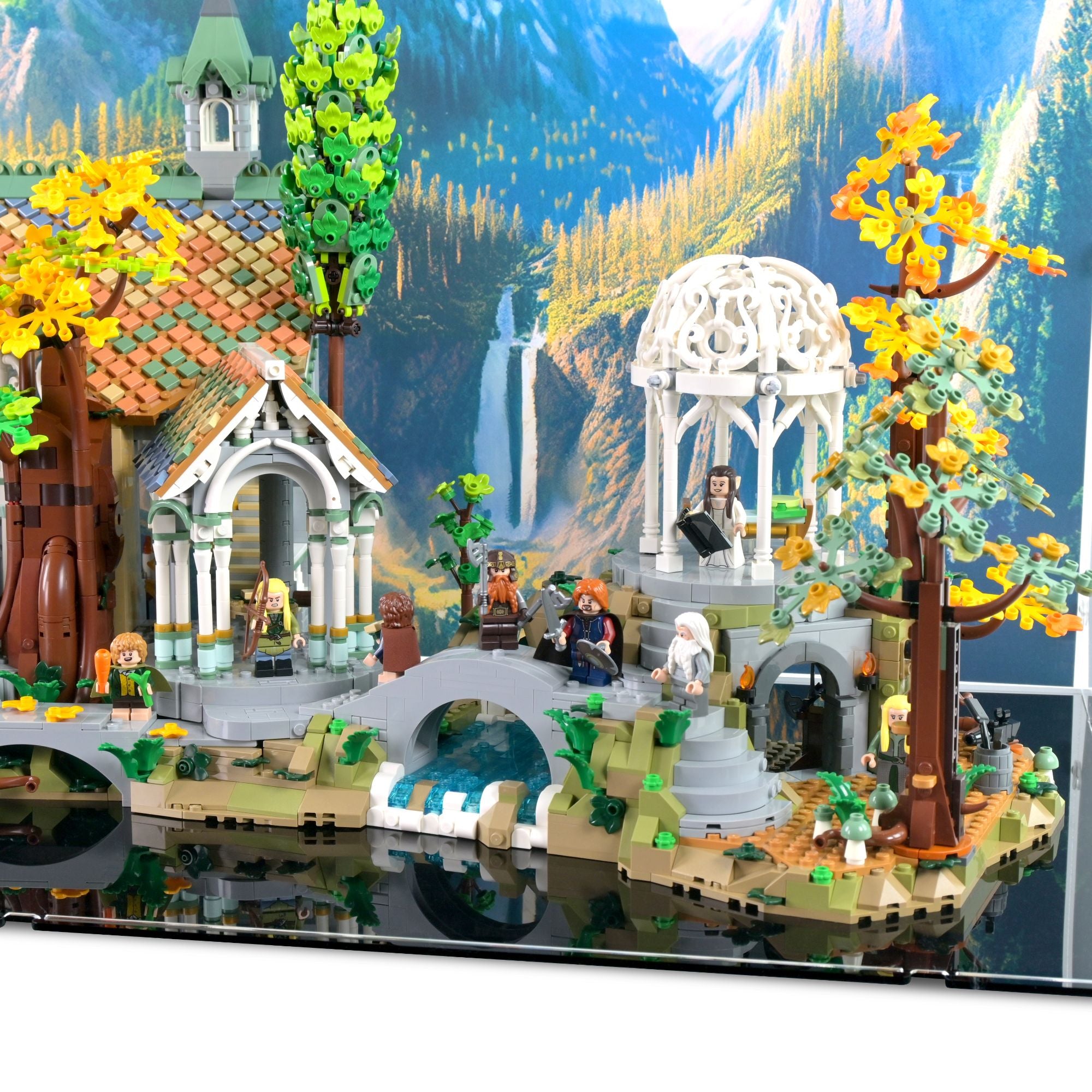 Acrylic Display Case for LEGO LOTR Rivendell | iDisplayit USA ...