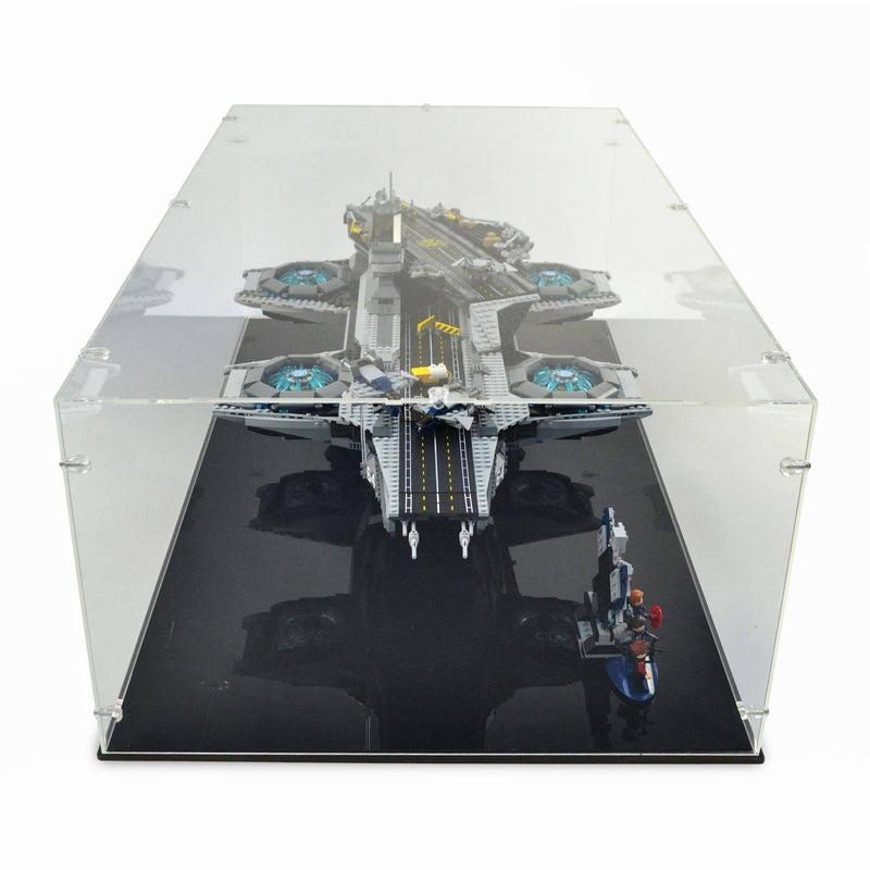 The SHIELD Helicarrier Display Case for LEGO 76042