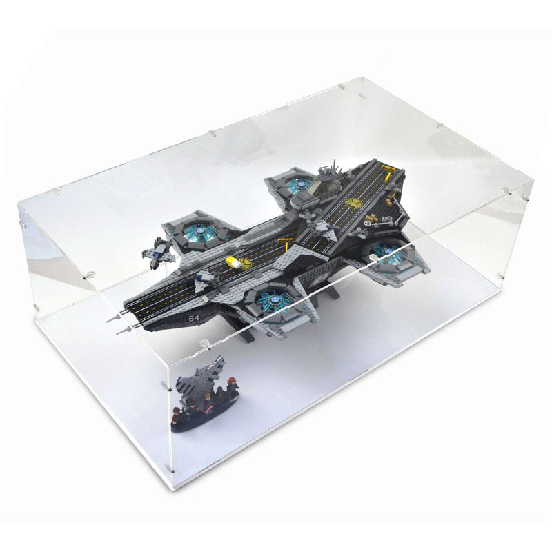 The SHIELD Helicarrier Display Case for LEGO 76042