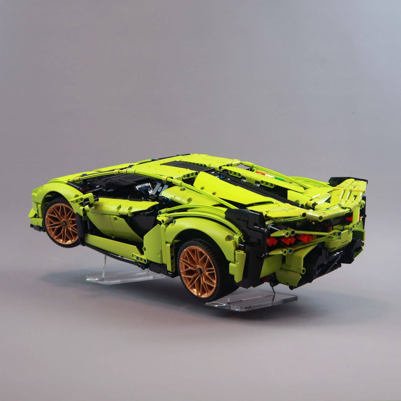 Angled Tech Stand Set 2 for LEGO Technic Models