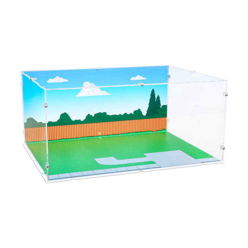 Simpsons House Display Case for LEGO 71006