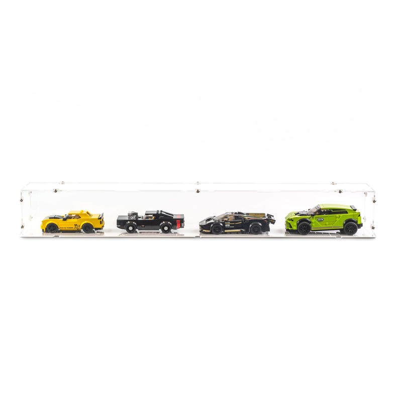 4x LEGO Speed Champions Display Case