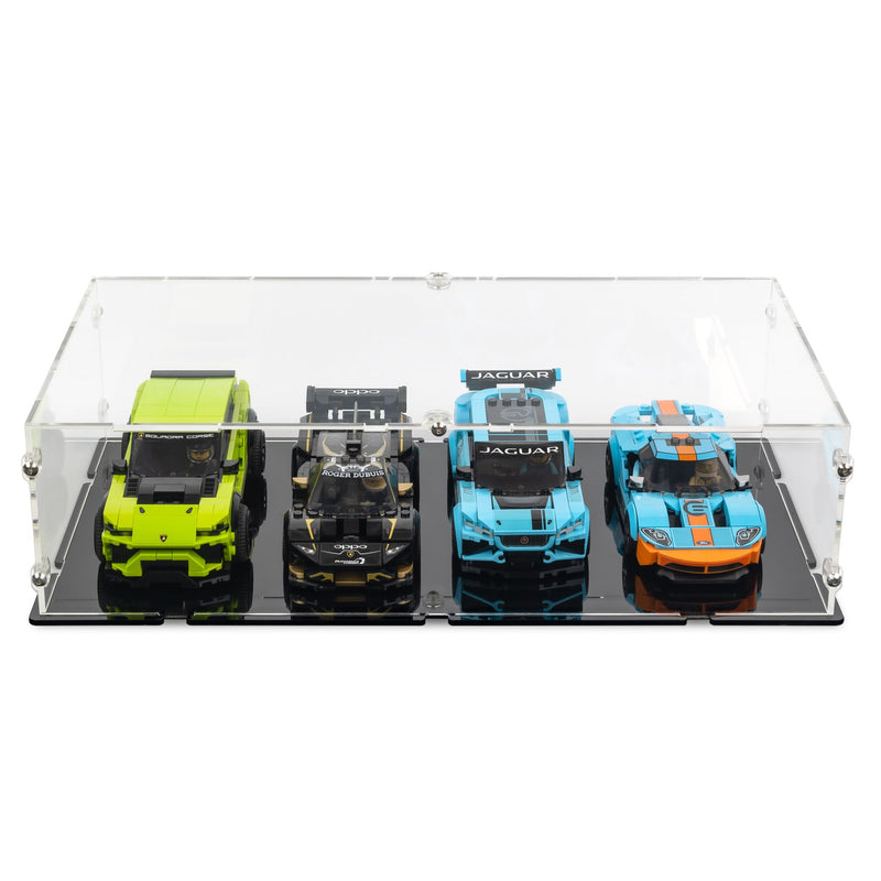 4x LEGO Speed Champions XL Display Case