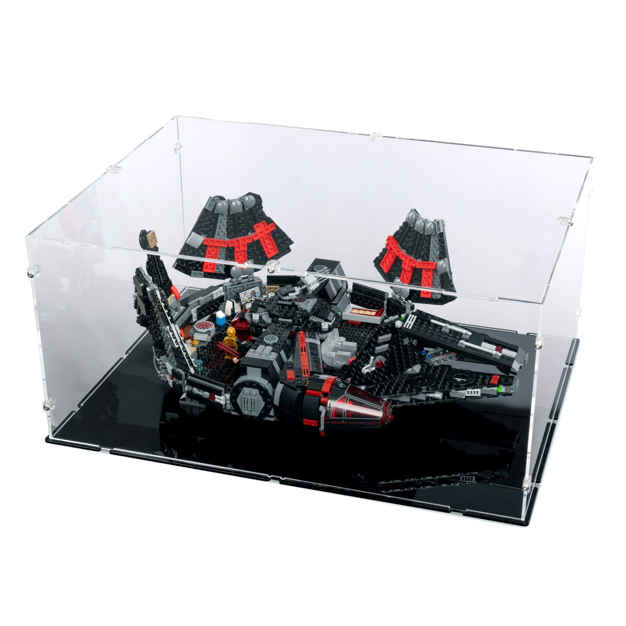 XL Acrylic Display Case for LEGO Star Wars Dark Falcon