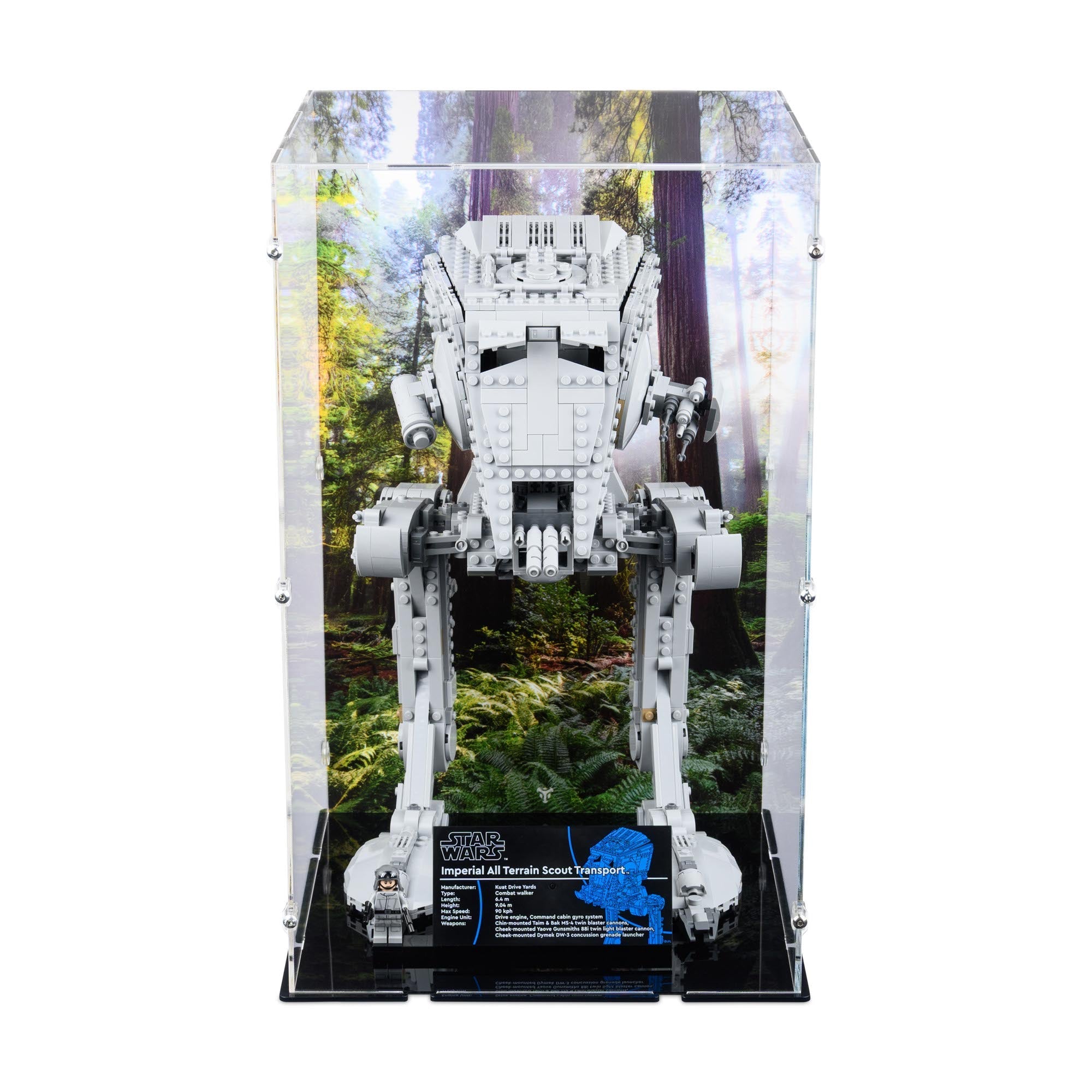 Acrylic Display Case for 75417 UCS AT-ST Walker | iDisplayit USA