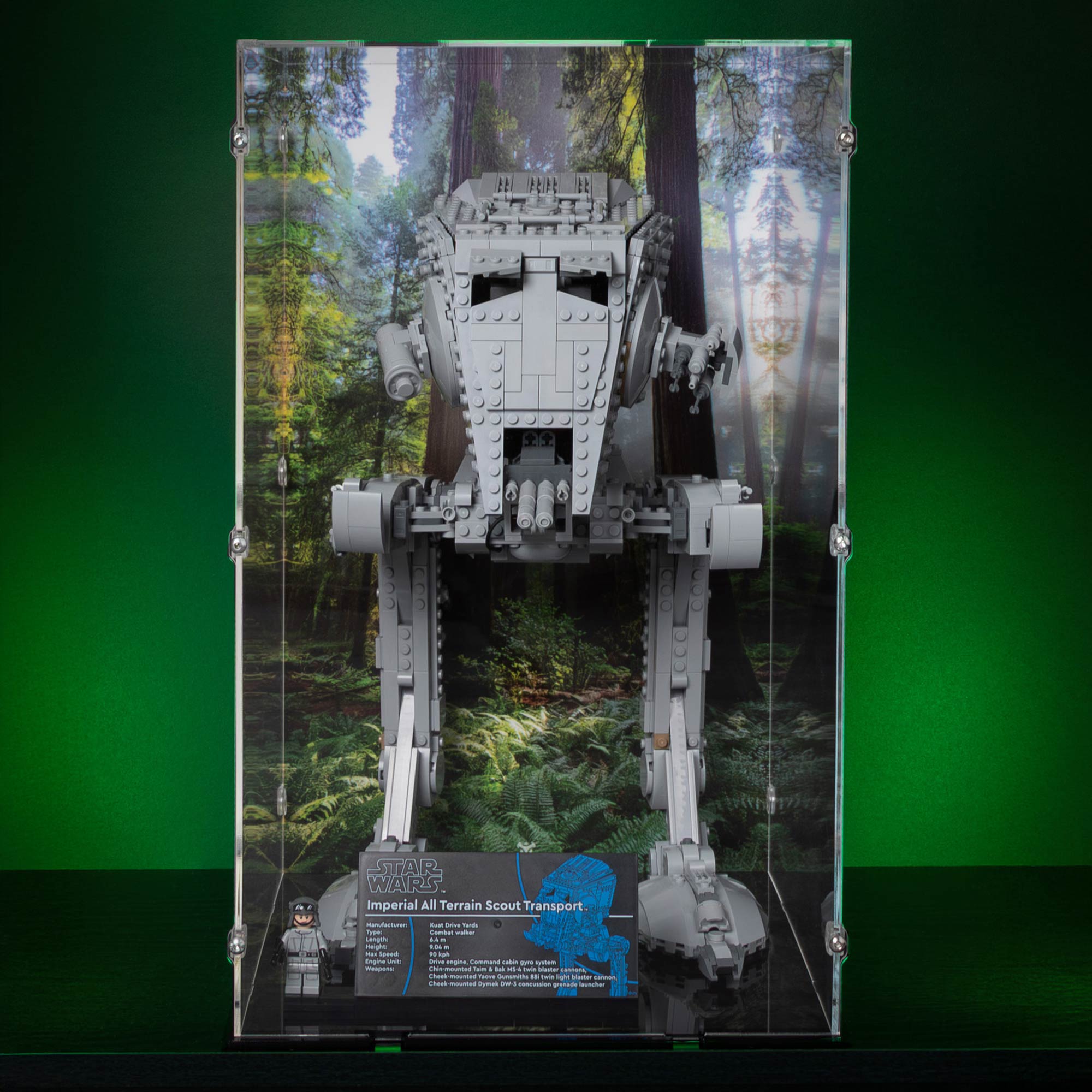 Acrylic Display Case for 75417 UCS AT-ST Walker | iDisplayit USA