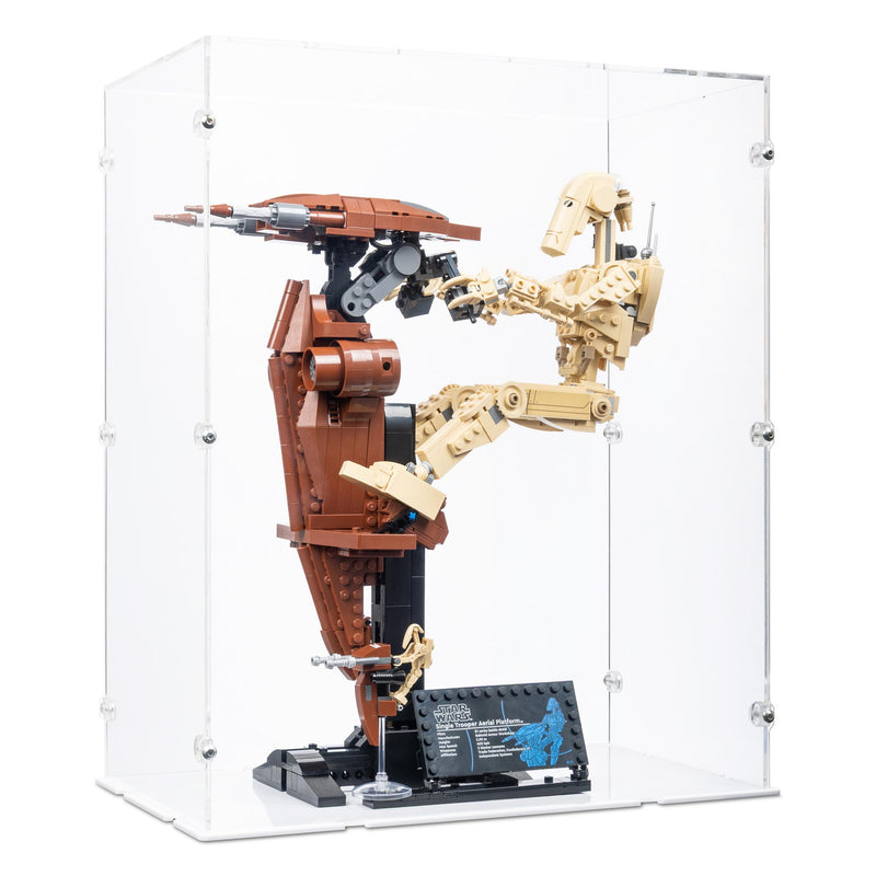 Battle Droid with STAP Display Case for LEGO 75428