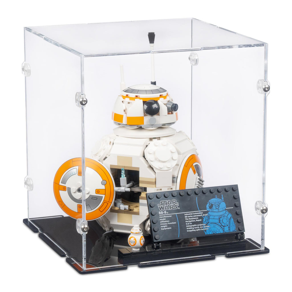Acrylic Display Case for LEGO BB-8 Astromech Droid | iDisplayit
