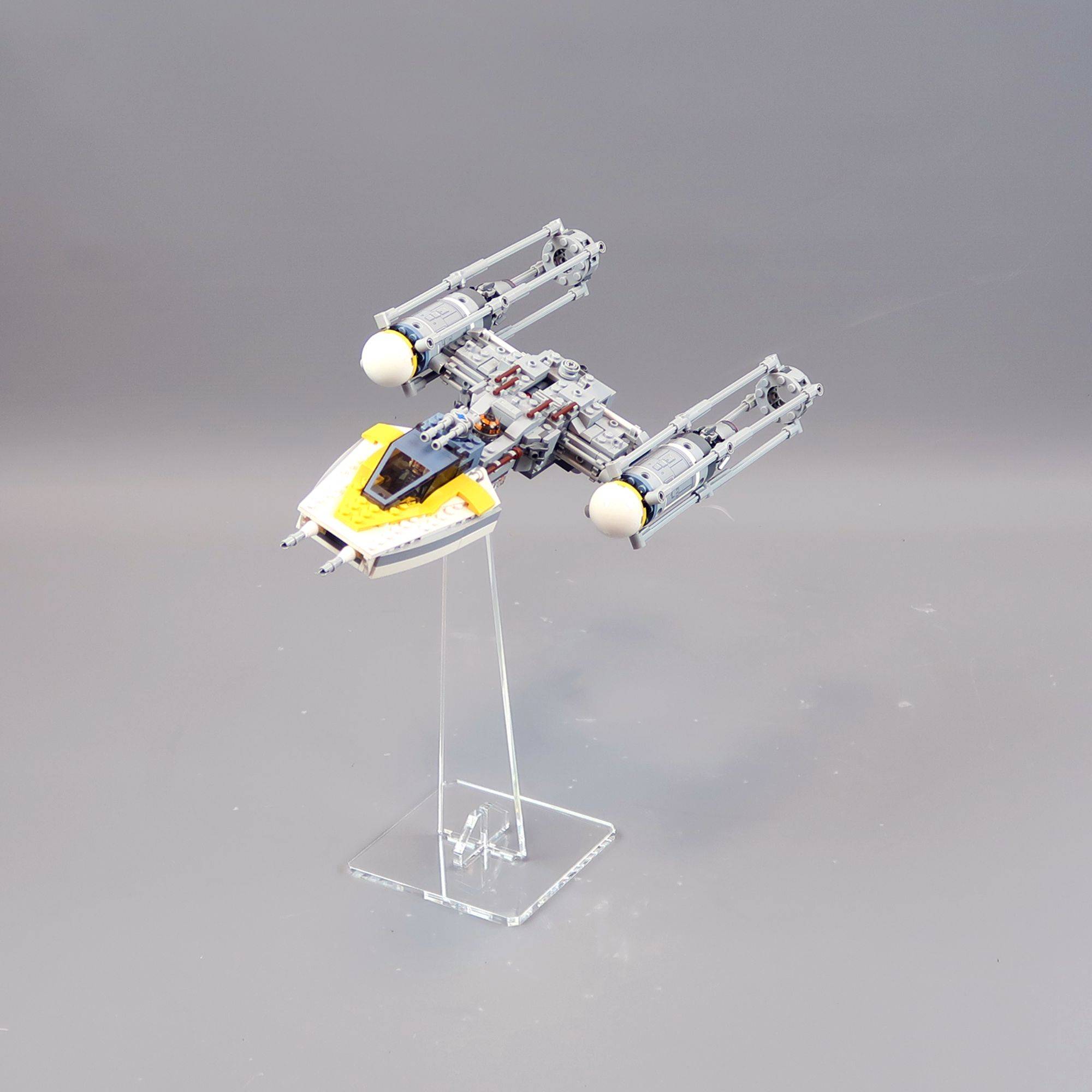 Acrylic 24cm Angled Display Stand for LEGO Sets | iDisplayit USA